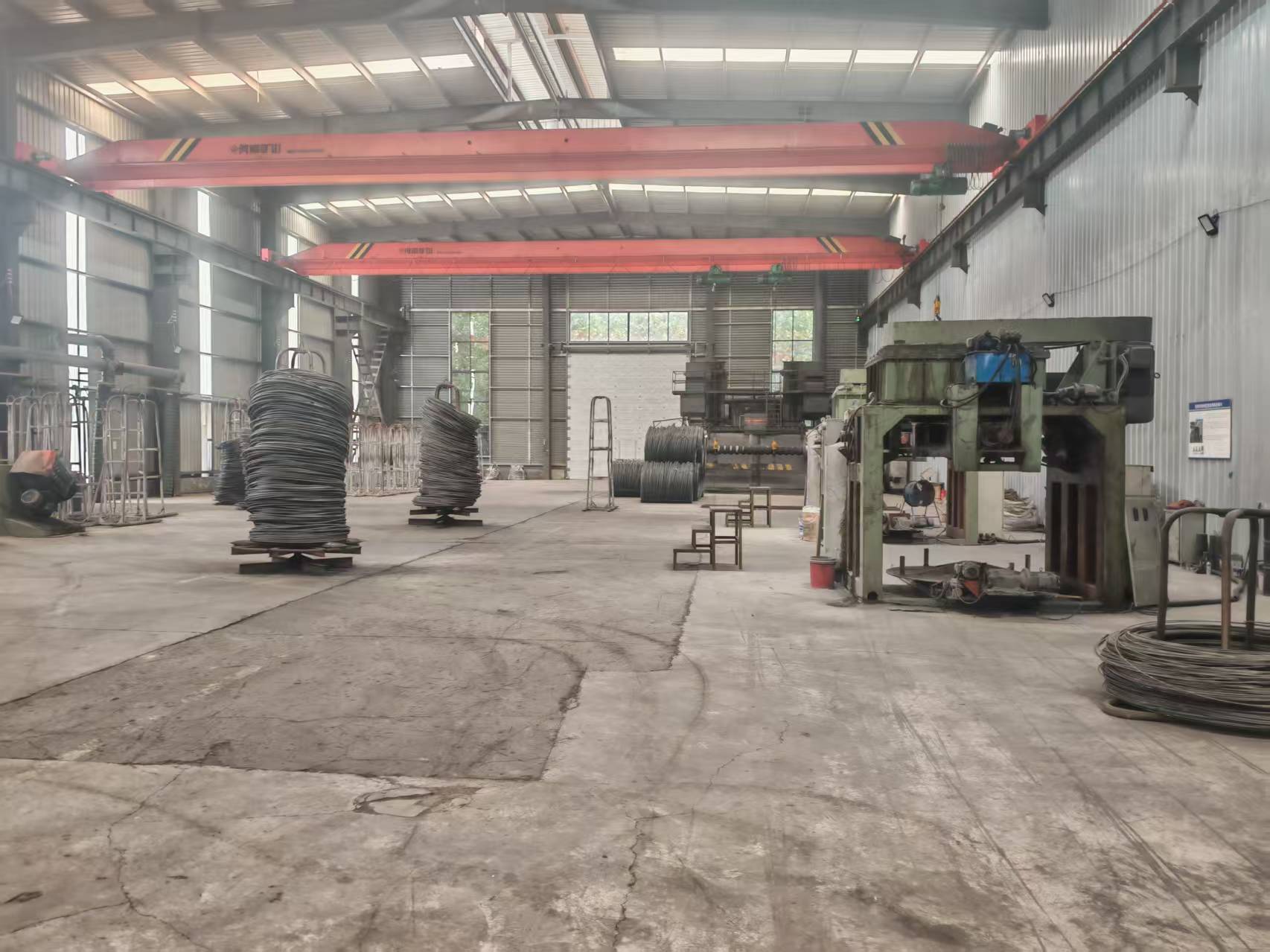 Manufacturing partner production line with heavy-duty processing equipment